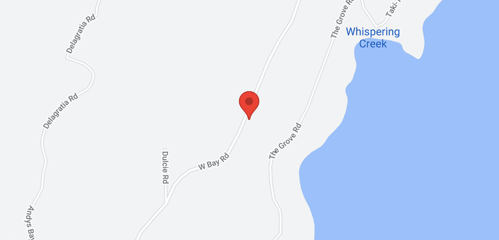 map of 878 WEST BAY ROAD